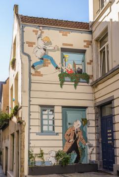 Bruxelles en bande dessinée